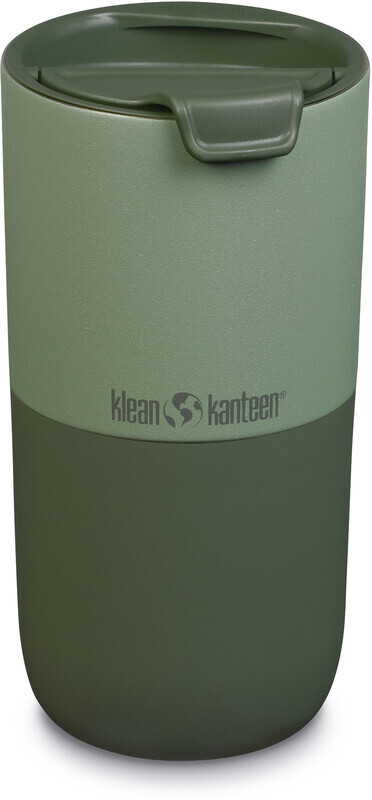 Klean Kanteen Klean Kanteen RiseTumbler Drinkfles 473 ml met Flip Deksel, olijf/groen  2023 Glazen, Bekers & Mokken