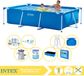 Intex Rechthoekig Frame Zwembad - 260 x 160 x 65 cm - Blauw