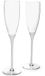 Zilverstad Champagneglazen Smooth - set van 2 stuks