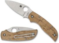 Spyderco Chaparral Slipit Birdseye Maple CTS XHP PE