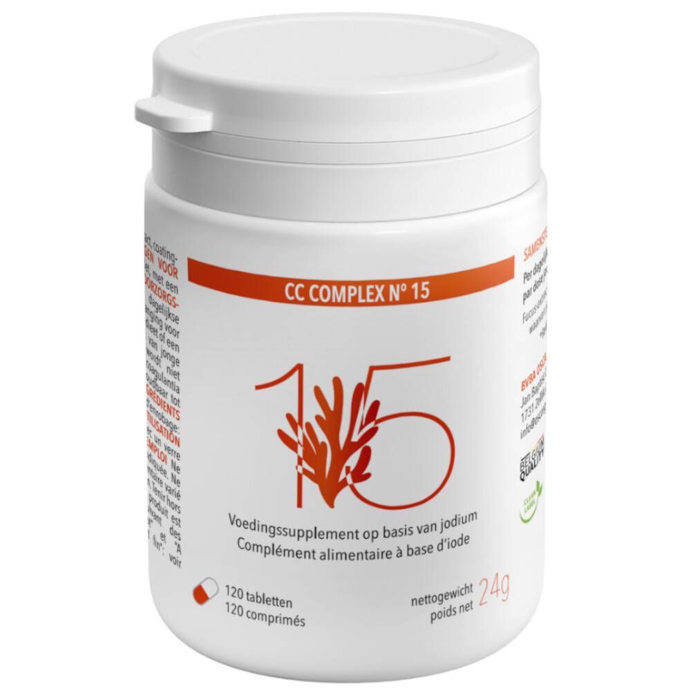 CC Complex N°15 Jodium Clean Label 120 tabletten