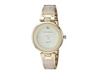 Anne Klein Women's Genuine Diamond Dial Bangle Watch