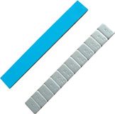SW-Stahl 41441L zelfklevende gewichten 5g I 50 staven I zelfklevend I bandenbalanceergewichten I zelfklevende balanceergewichten I voor aluminium velgen I velggewicht I wit