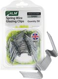 ALM 'M' glasklemmen - set van 50 stuks