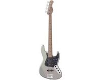 Sadowsky MetroExpress Vintage J/J Bass Roasted Maple Solid Silver Sparkle Metallic elektrische basgitaar