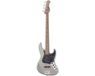 Sadowsky MetroExpress Vintage J/J Bass Roasted Maple Solid Silver Sparkle Metallic elektrische basgitaar