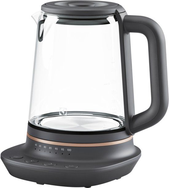 Electrolux Explore 7 E7GK1-8BP Glazen Waterkoker - Zwart