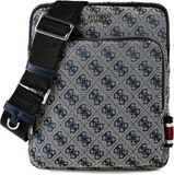 GUESS Boston Crossbody Flat Schoudertas Sand / Blue