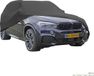 DS COVERS BOXX Autohoes Binnen – SUV/Jeep Pasvorm – Premium Stretch Garagehoes voor Optimale Bescherming – Zwart – Maat M