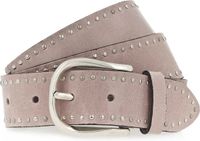 b.belt Studded belt Leder - Dames - 75 cm - rose