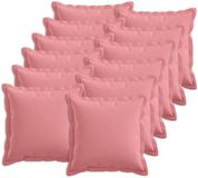 vidaXL - Kussensloop - 12 stuks - Roze - 45 x 45 cm