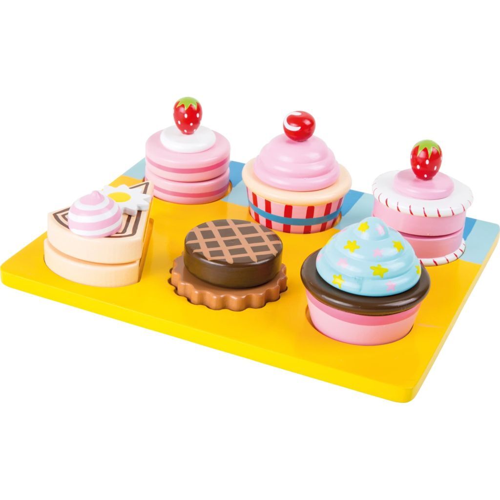 Small foot company Small Foot Houten Cupcakes En Gebak