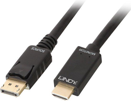 Lindy 36920 - HDMI to DVI Adapter - 0.5m - Black