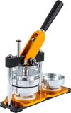 Merkloos Button machine 75mm, 3-inch pennenset met 100 gratis onderdelen