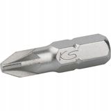 KS Tools PZ3 Bit Schroevendraaier 25mm 1/4" DIN 3126