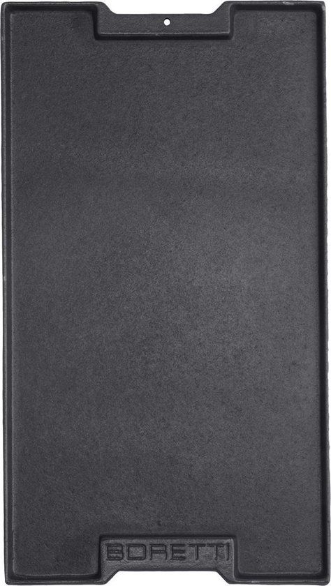 Boretti Bakplaat - Gietijzer - Antraciet - 44.5 x 25 cm - BBA27