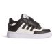 adidas uniseks-baby Rapid Court Infant Shoes, Core Black/Cloud White/Ftwr White, 23.5 EU