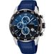 Festina F20330/A Heren Polshorloge Chronograaf Blauw/Zwart Siliconen/Staal
