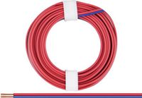 Donau Elektronik 225-02 Draad 2 x 0.25 mm² Rood-blauw 5 m