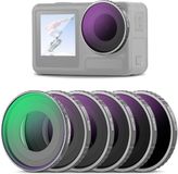 NEEWER CPL- en ND-filter compatibel met DJI Osmo Action 4/Action 5 Pro (6 stuks)
