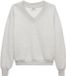 Catwalk Junkie Sweater With Vneck Dames Lichtgrijs