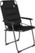 Bo-Camp - Stoel - Copa Rio - Comfort XXL Air - Gepolsterd - Zwart