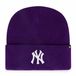 47Brand New Era Cap New York Yankees muts MLB Haymaker Paars Unisex