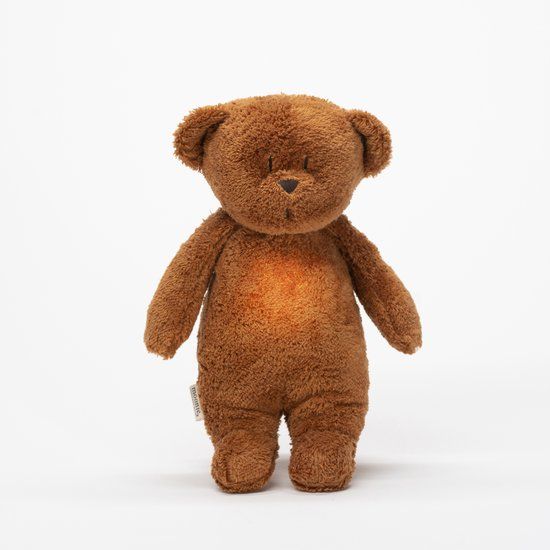 Moonie The Humming Friend 2.0 Organic Caramel Natur Knuffelbeer