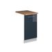 Vicco Fame-Line Vaatwasserfrontpaneel – 45 cm, WB Eik Donkerblauw hoogglans
