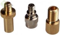 Heble® 6-delige nippelset met verloopmogelijkheden en ventieladapters Frans Ventiel