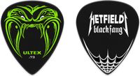Dunlop Ultex Hetfield Riffle Pleks 1,14 mm zwart, 36er-Set