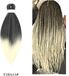 Frazimashop - 24 pouces 1b/613 Ombre Blonde Cheveux de tressage jumbo pré-étirés