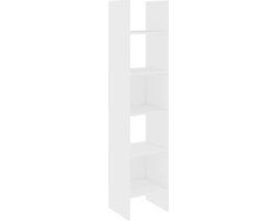 vidaXL Boekenkast 40x35x180 cm bewerkt hout wit