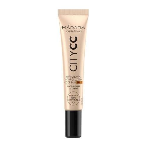 Mádara Organic Skincare City CC Hyaluronic Anti-Pollution CC cream SPF 15 Medium 15 ml