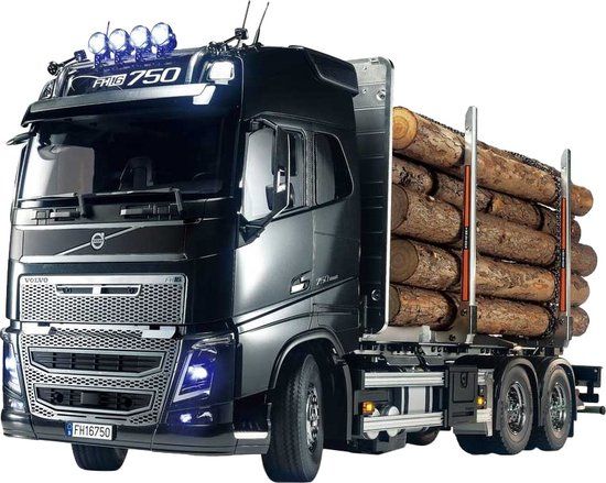 Tamiya Volvo FH16 Globetrotter 750 6x4 Timber Truck 1:14 RC Truck - 56360
