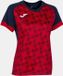 Joma Dames Supernova III T-shirt Marinerood Rood - XXS