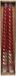 Merkloos / Sans marque Dinerkaars l30cm swirl mtl/k.rd 2st