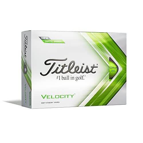 Titleist TITLEIST Velocity Golfballen Mat Groen, One Size