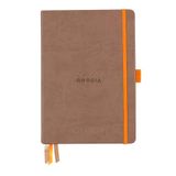 RHODIA 118774C - Hardcover Notitieboek Bullet Journal Goalbook Taupe