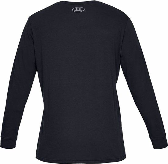 Under Armour Sportstyle Men's Long Sleeve T-Shirt - Black - Regular Fit - Size M