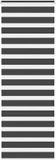 vidaXL Zebra Rolgordijn 85x200 cm Zwart