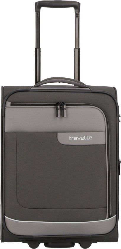 Travelite Viia Trolley - 55 cm - Antraciet