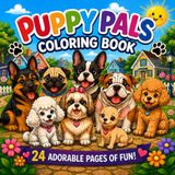 Puppy Pals Coloring Book