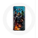 Maniacase Hoesje voor Samsung Galaxy J7 Avengers superhelden film