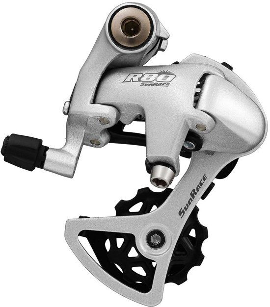 Sunrace Achterderailleur RDR81 8V korte kooi - directe montage