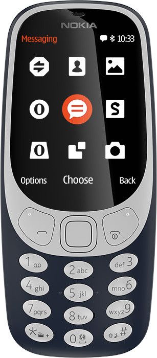 Nokia 3310 - Blauw - 2.4" - Basistelefoon
