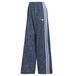 ADIDAS ORIGINALS Broek 'Boucle Vintage' lichtblauw / wit