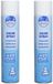 Decoris Sneeuwspray - 2x - wit - 400 ml