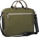 LEONHARD HEYDEN Helsinki Aktetas met laptopvak, Olive, 38 cm breed