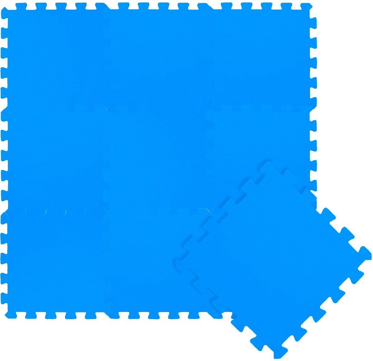 LittleTom 10 delige Puzzelmat voor Baby's en Kinderen - 30x30 Puzzel Speelmat EVA Kruipmat